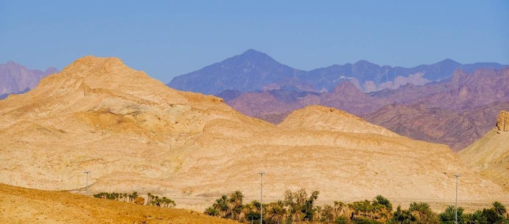Jabal al-Lawz as viewed from the Caves of Jethro. Image courtesy of Joel Richardson.